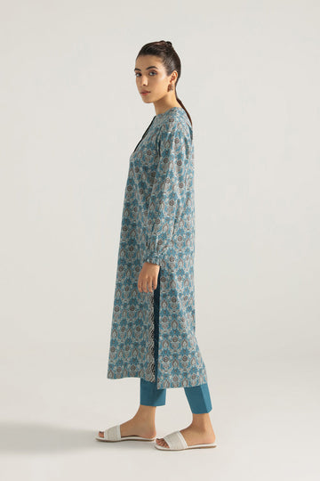 Sapphire U1 DY22V5 7  Printed Cotton Shirt Intermix Collection 2022 Online Shopping